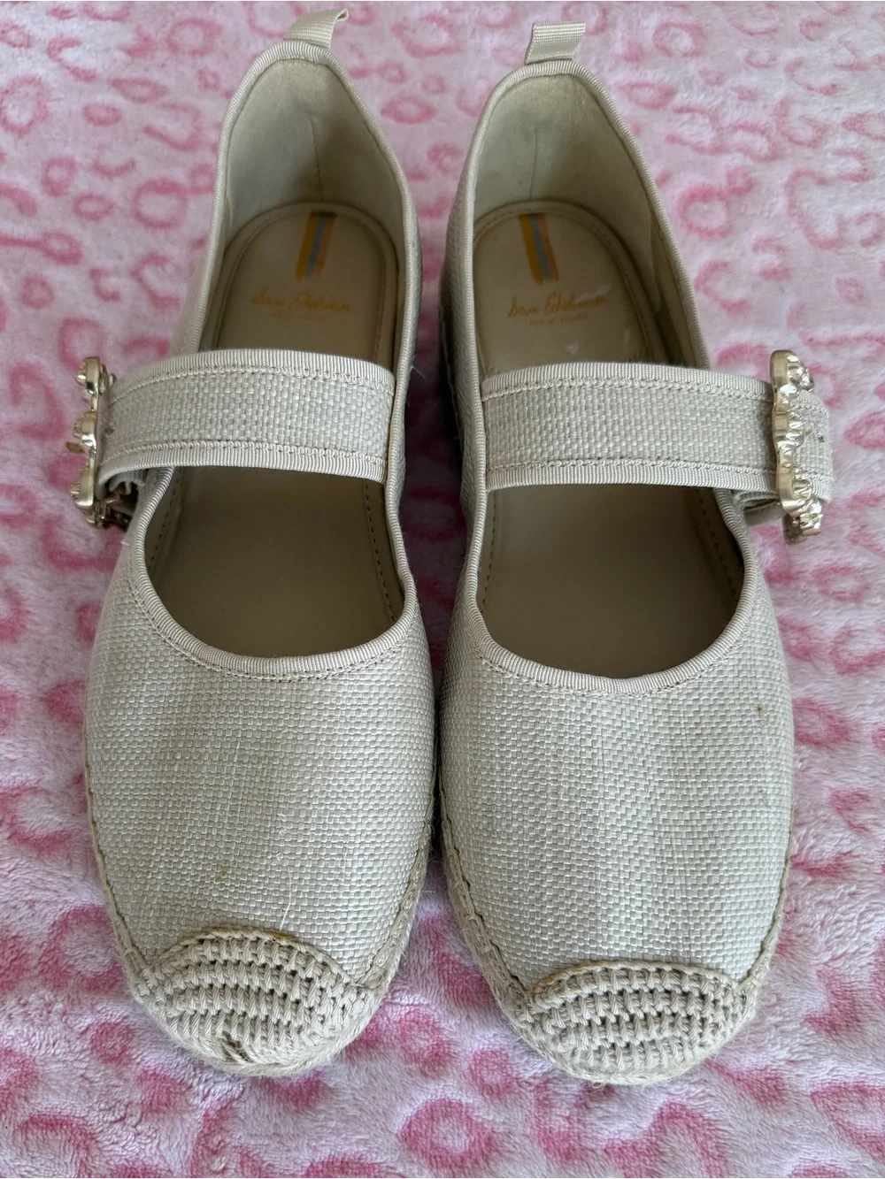 Sam Edelman Maddy Mary Jane Espadrille Shoes Women, Size: 11